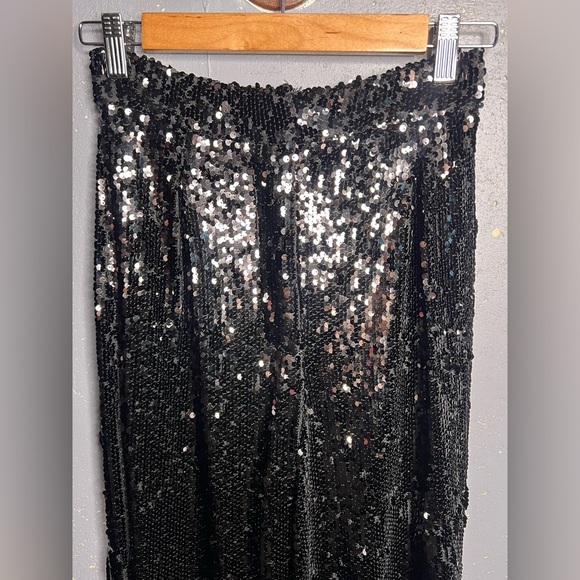 WAYF Encore Wide Leg Sequin Pants in size XS NWT - Picture 5 of 10